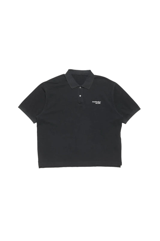 ACNE STUDIOS WASHED LOGO — POLO