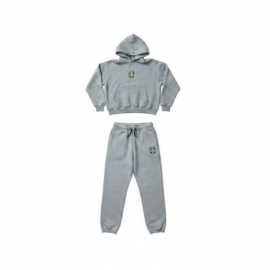 BRAZILIË GRIJS — HOODIE