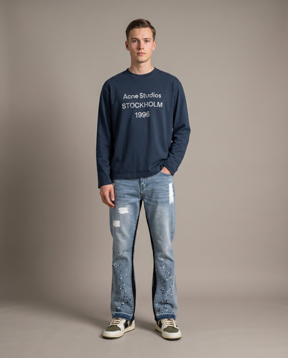 ACNE STUDIOS DEEP BLUE — OUTFIT