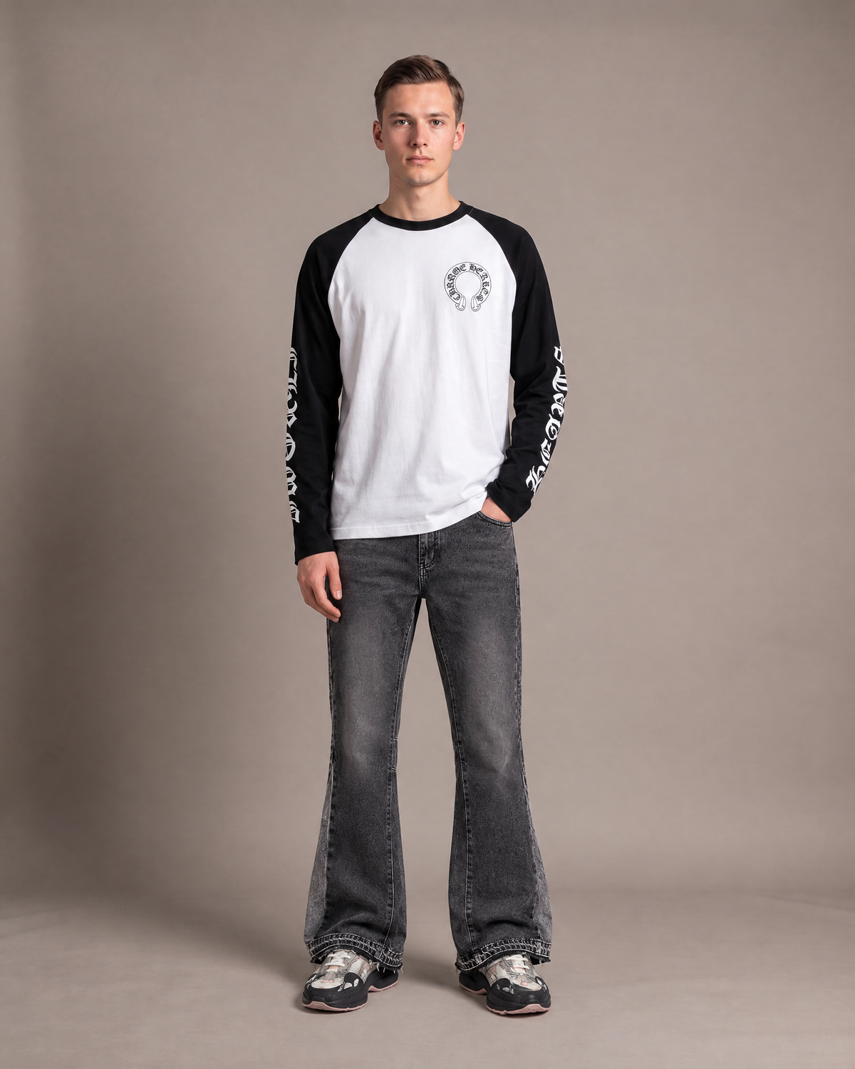 CHROME HEARTS BLACK & WHITE — OUTFIT