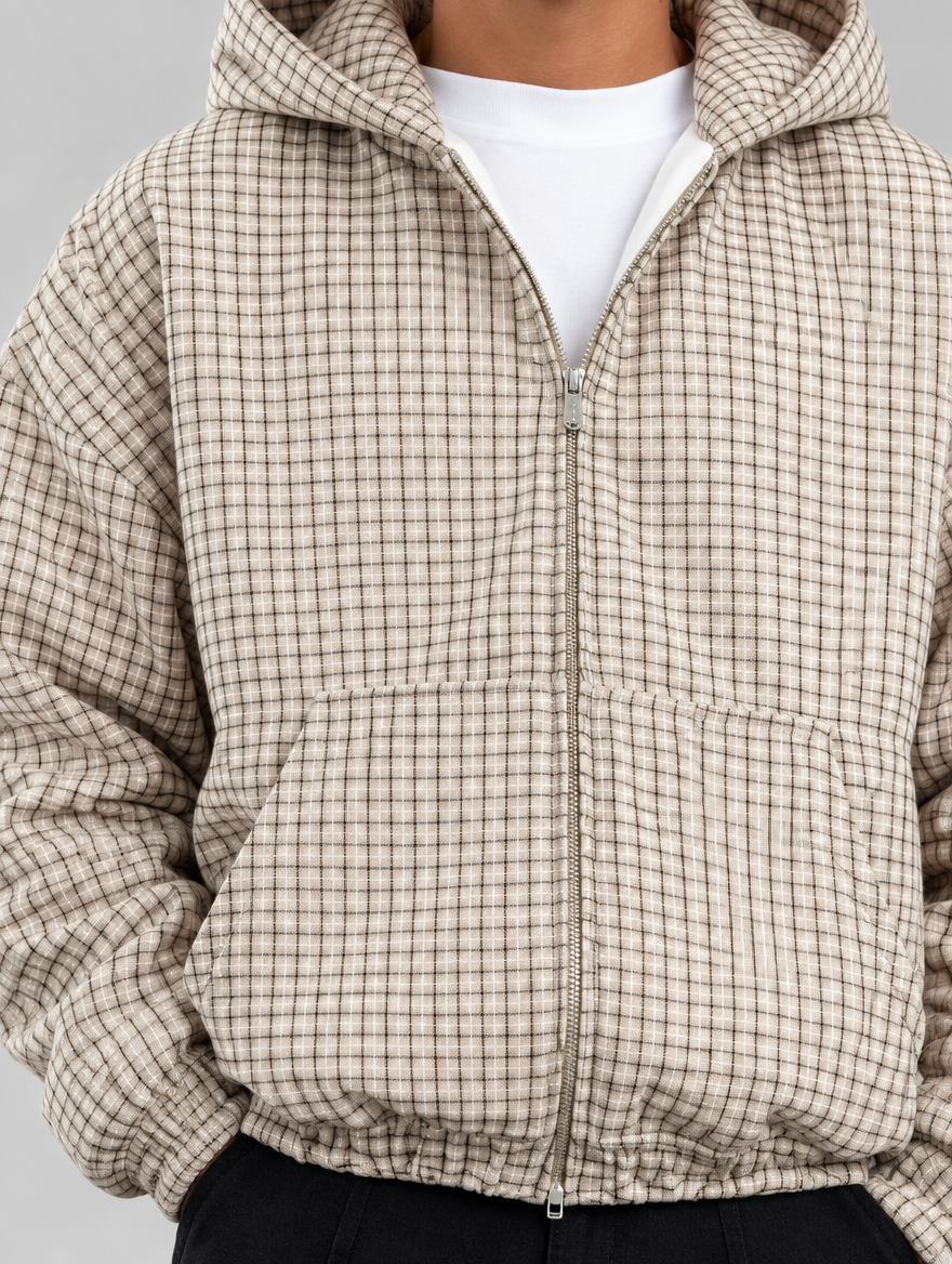 Verdo Check Zip Jacket