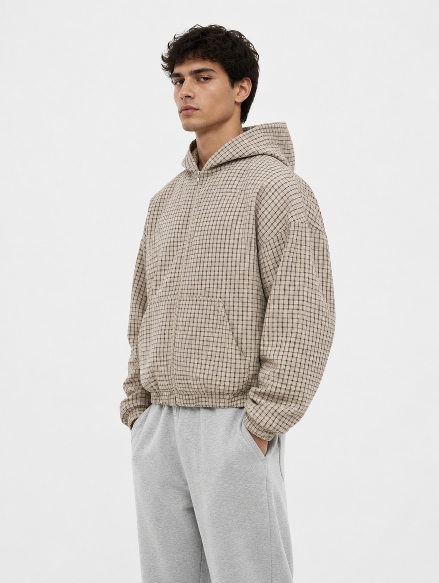 Verdo Check Zip Jacket