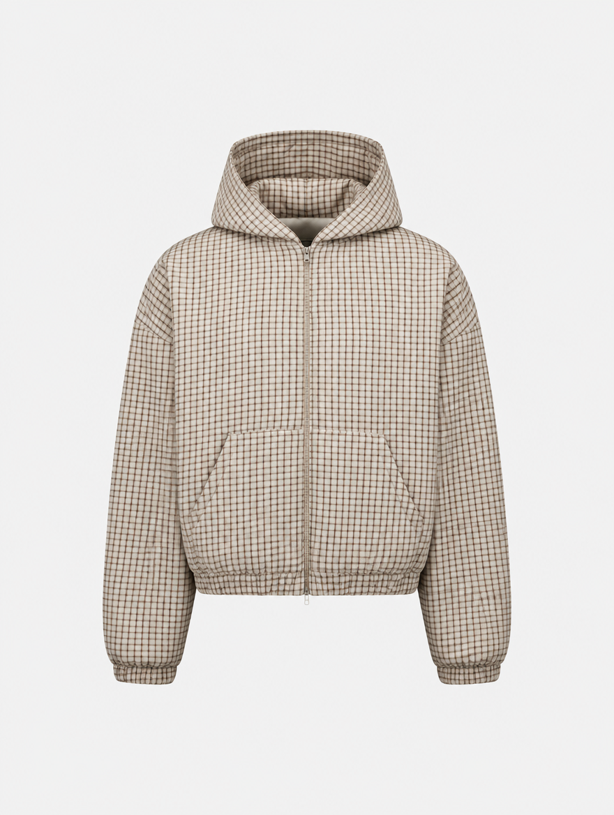 Verdo Check Zip Jacket