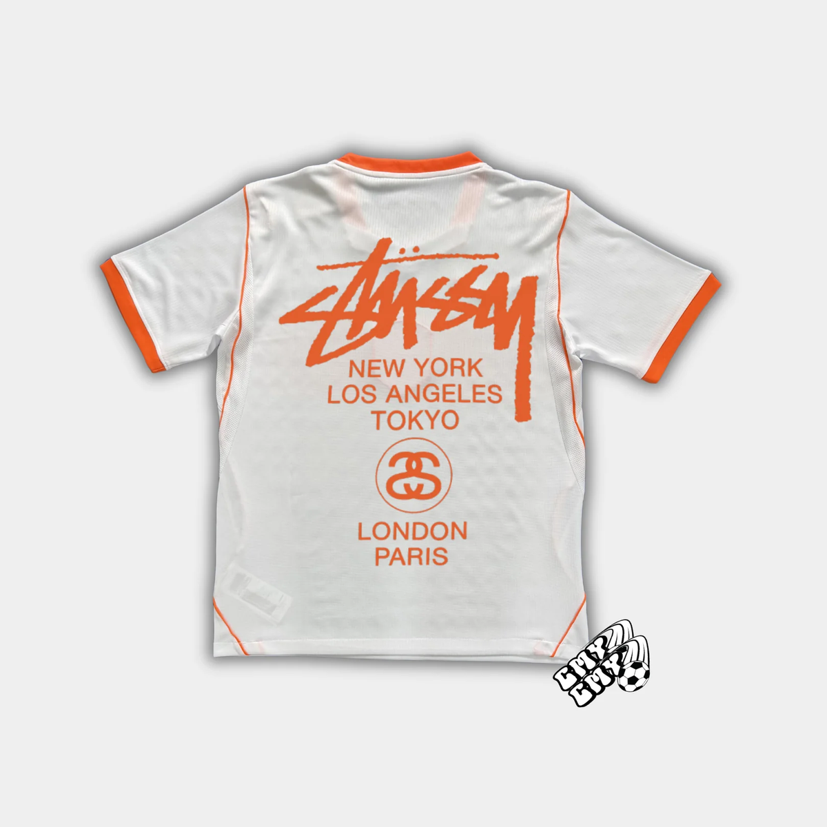 Stussy x Netherlands 2026 WK voetbalshirt – foto 6