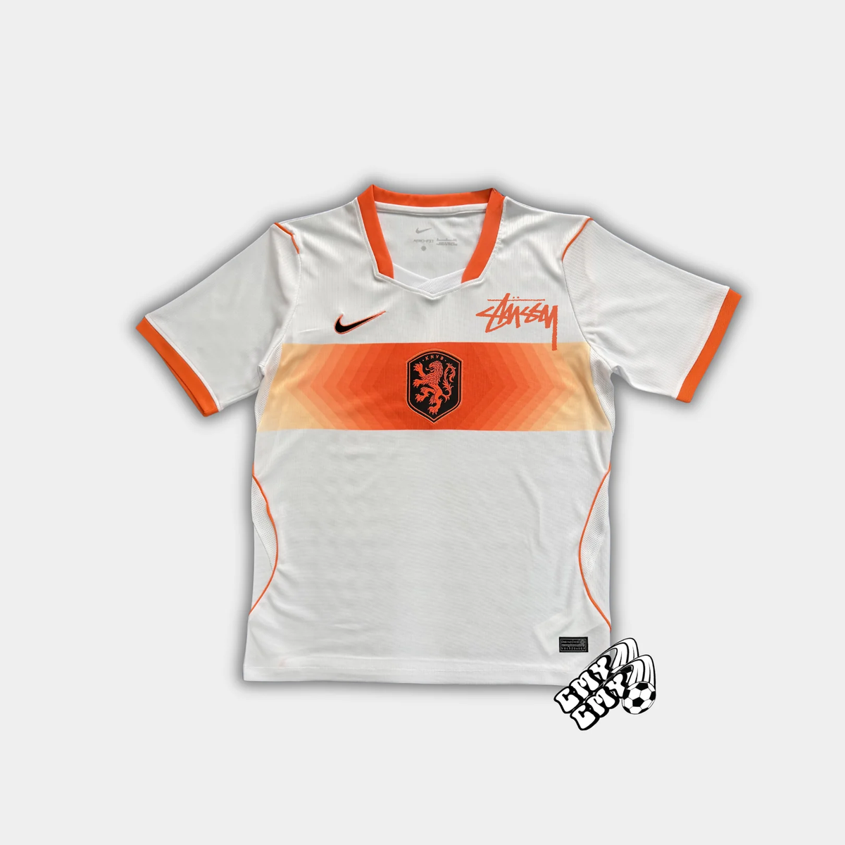 Stussy x Netherlands 2026 WK voetbalshirt – foto 3