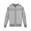 Dior Cashmere Zip Grijs — Hoodie