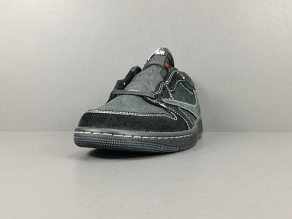 AIR JORDAN 1 RETRO LOW OG SP TRAVIS SCOTT BLACK PHANTOM — SNEAKERS