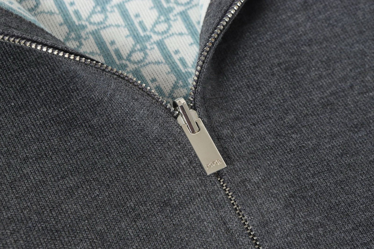Dior Cashmere Hooded Grijs — Jas