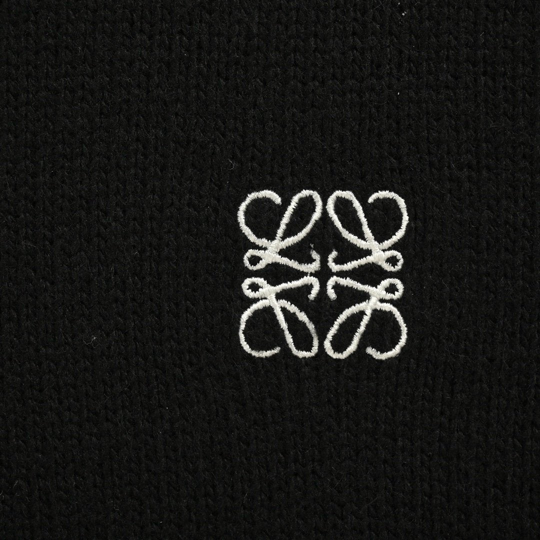 Loewe Anagram Wool Zwart — Trui