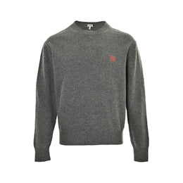 Loewe Anagram Wool Grijs — Trui