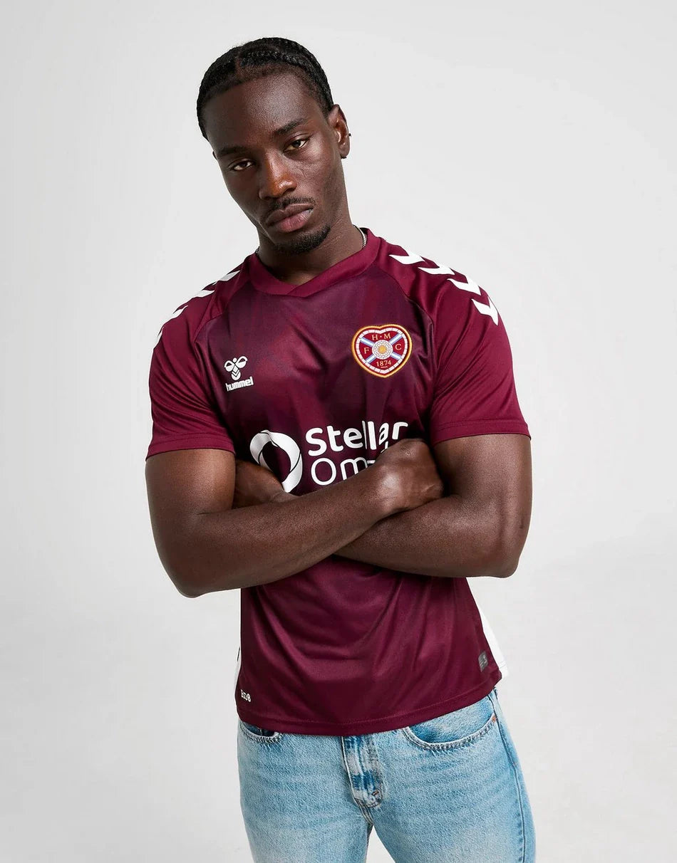 HUMMEL HEARTS FC 2025/26 THUISSHIRT