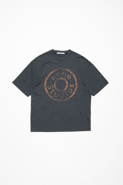 Acne Studios Distressed Logo — T-shirt