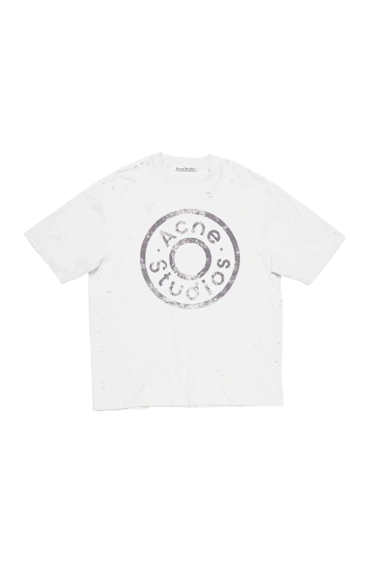 Acne Studios Distressed Logo — T-shirt