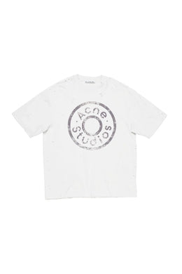 Acne Studios Distressed Logo — T-shirt