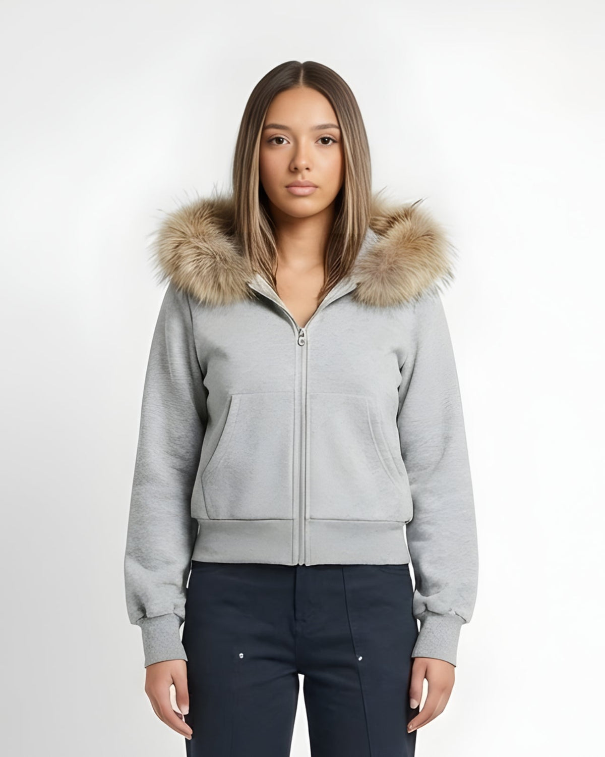 Frosthalo Zip — Hoodie