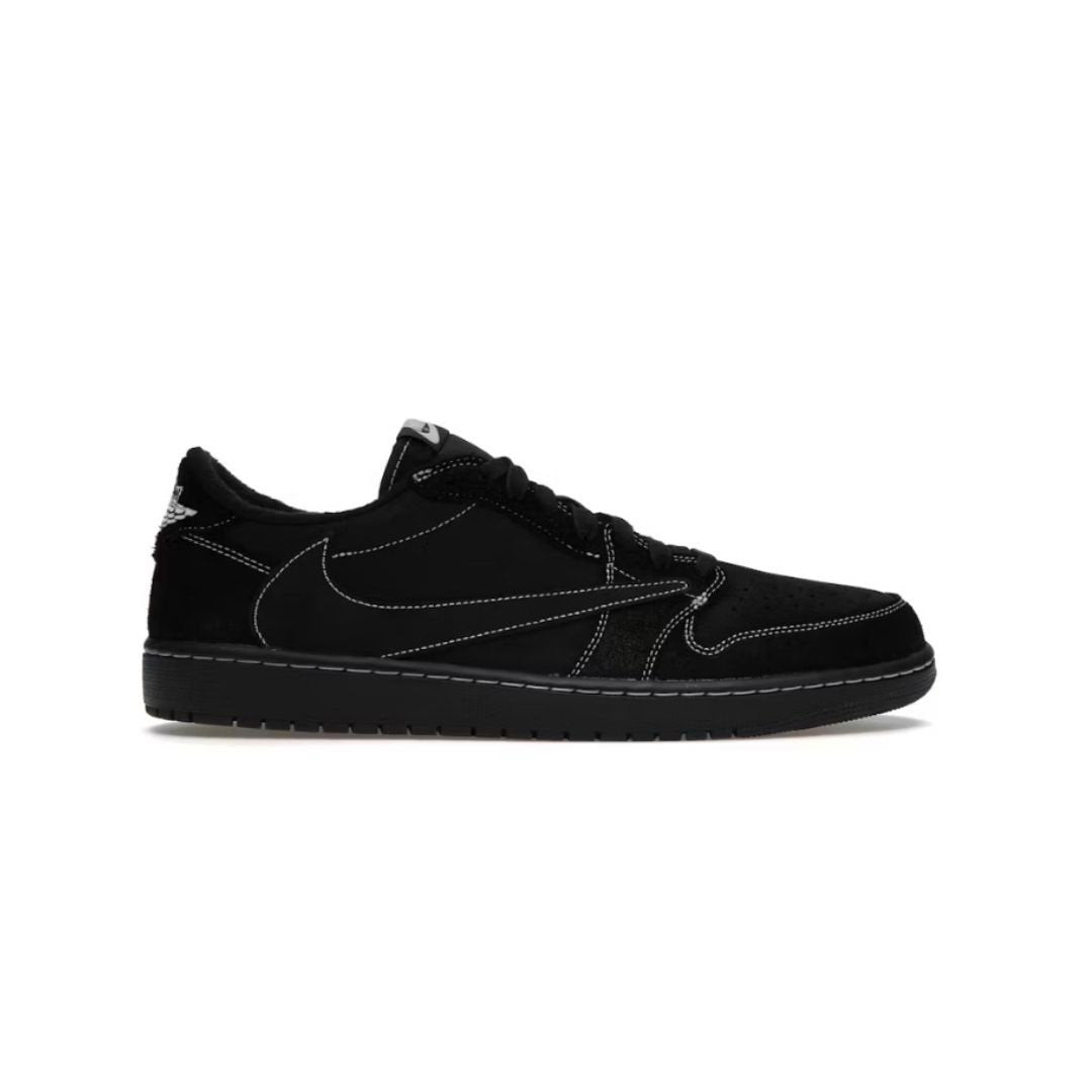 AIR JORDAN 1 RETRO LOW OG SP TRAVIS SCOTT BLACK PHANTOM — SNEAKERS