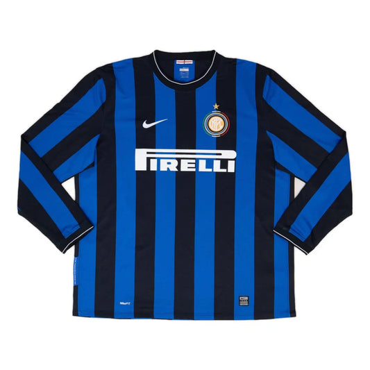 Inter Milan 2009 10 Retro Longsleeve