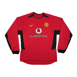 MANCHESTER UNITED 2002/04 — RETRO LONGSLEEVE