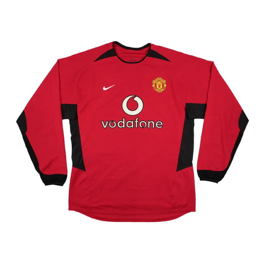 Manchester United 2002 04 Retro Longsleeve